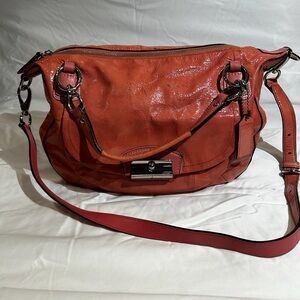 Vintage Coach Restored Kristin Round Satchel Tote